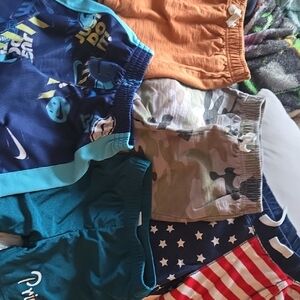 Nike Kids' Shorts Set - Blue, Orange, Camouflage, Stars and Stripes